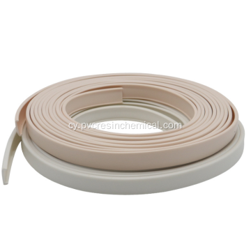 Bandiau Proffil T PVC Band T Edge Plastig